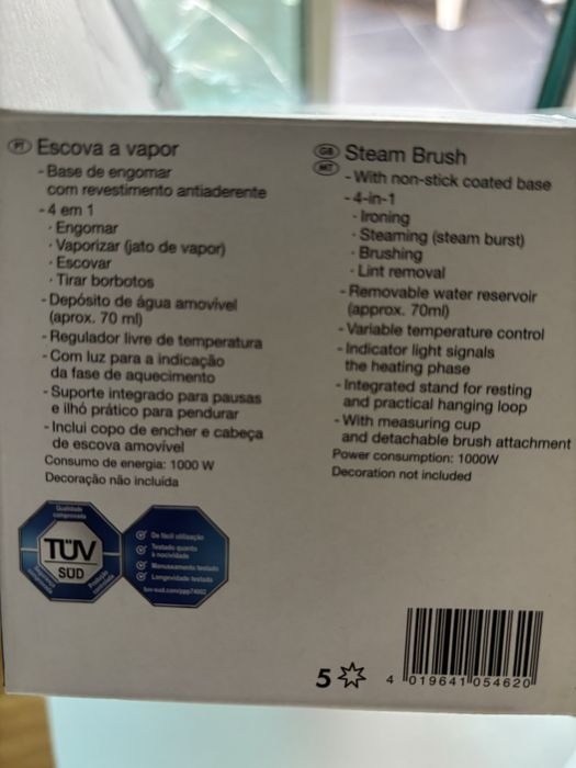 Ferro a vapor vertical SilverCrest, 1000w (4 em 1)