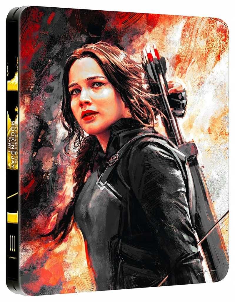 Hunger Games Igrzyska Śmierci 1-4 Collection Steelbook 4K UHD wer.ENG