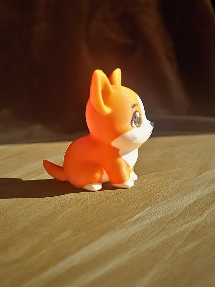 Figurka pieska  corgi