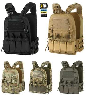 M-Tac плитоноска Cuirass QRS FAST XL Black,Coyote,МС,MM14,Ranger Green