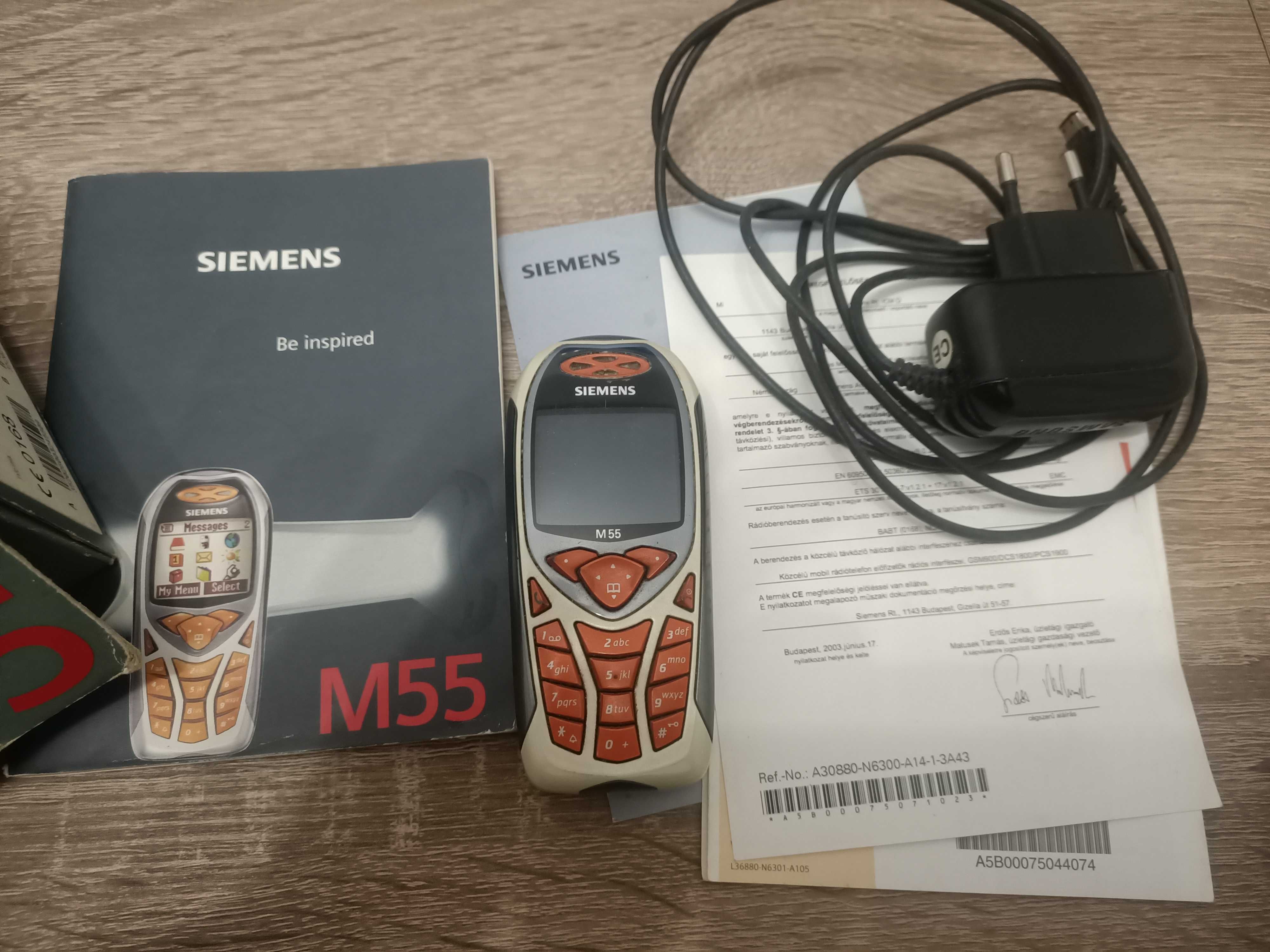 Unikat Telefon komórkowy siemens m55