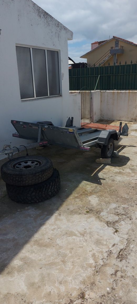 Reboque / atrelado toniauto 3 motas