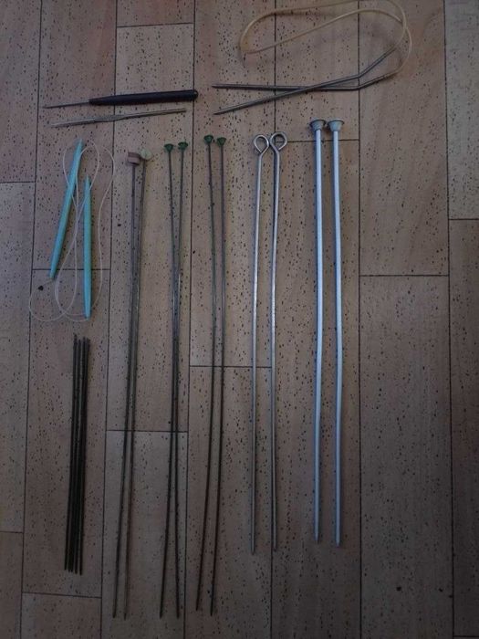 Спиці в'язальні крючки