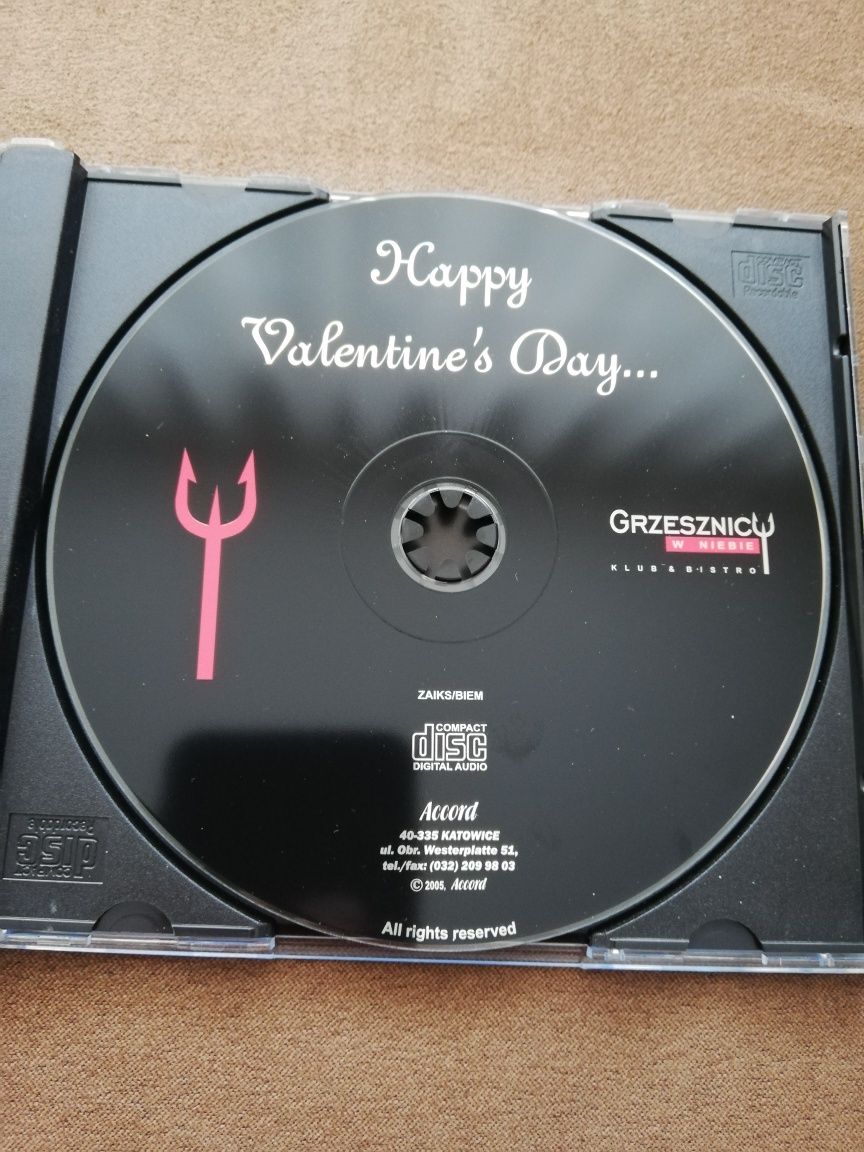 Happy Valentine's Day - płyta CD z romantycznymi utworami instr.