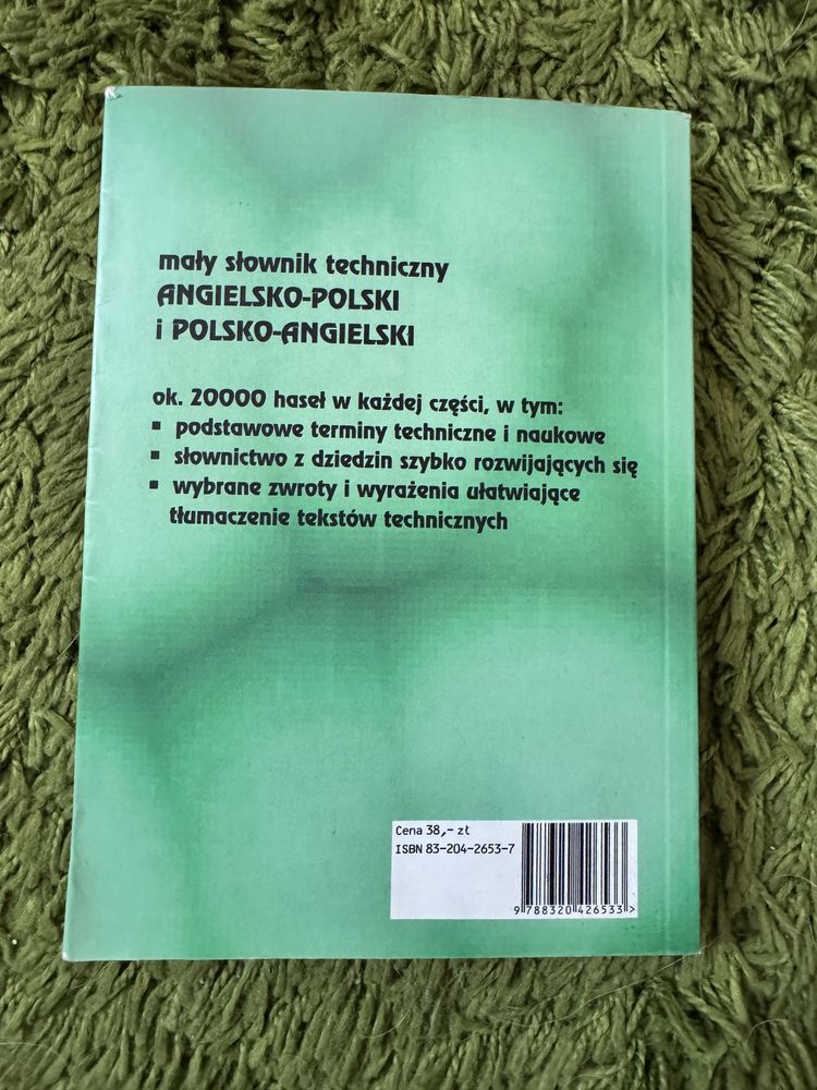 Slowniki angielskiego Longman i Collins i inne
