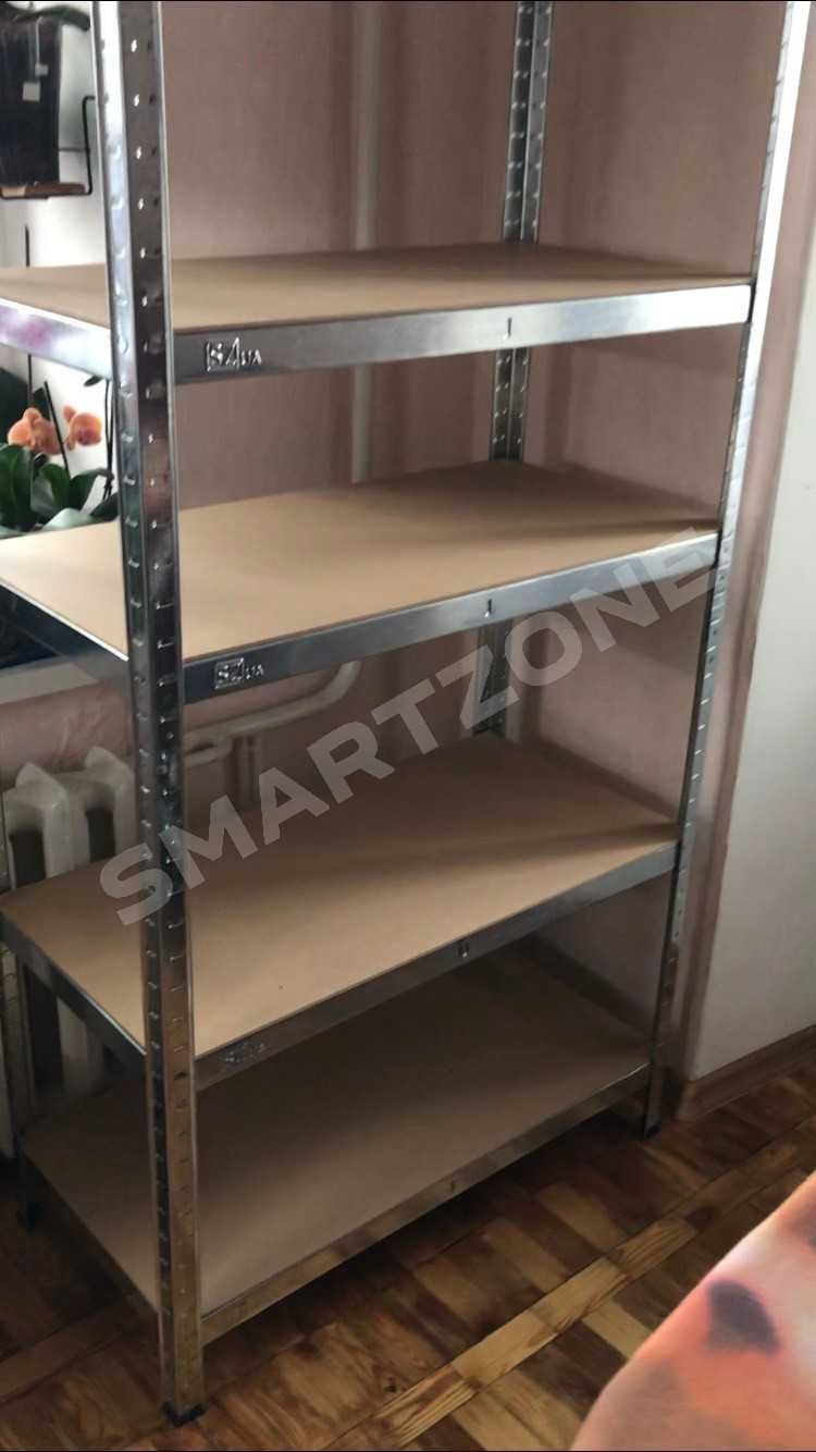 БЕЗКОШТОВНА ДОСТАВКА Стелаж металевий для дому, гаража, магазину