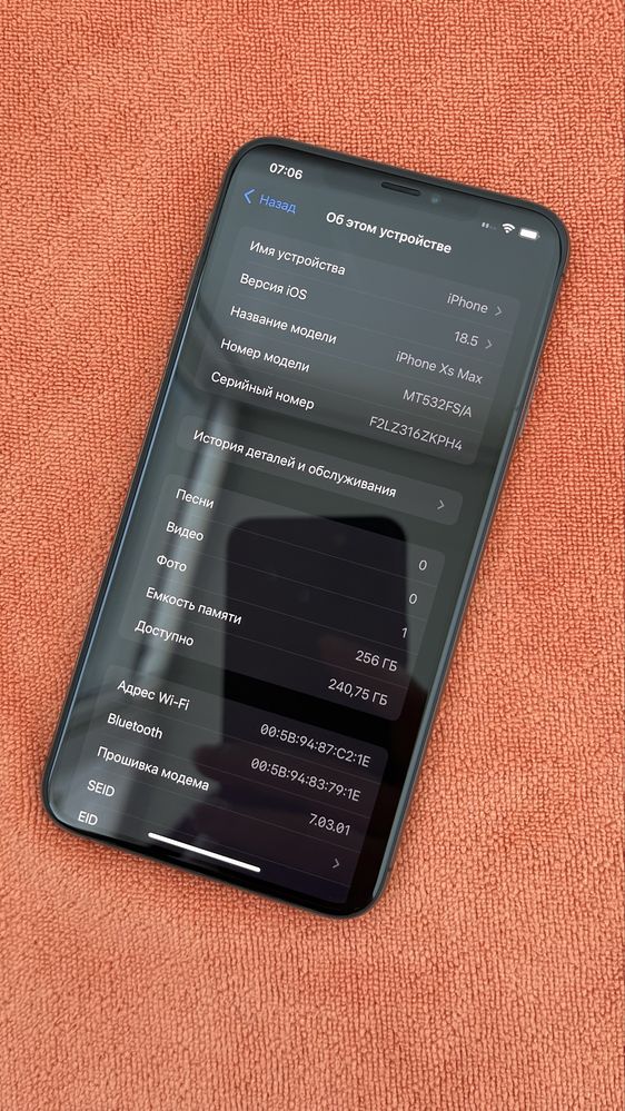 IPhone XS Max 256 Gb Neverlock