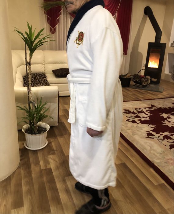 Махровий чоловічий халат