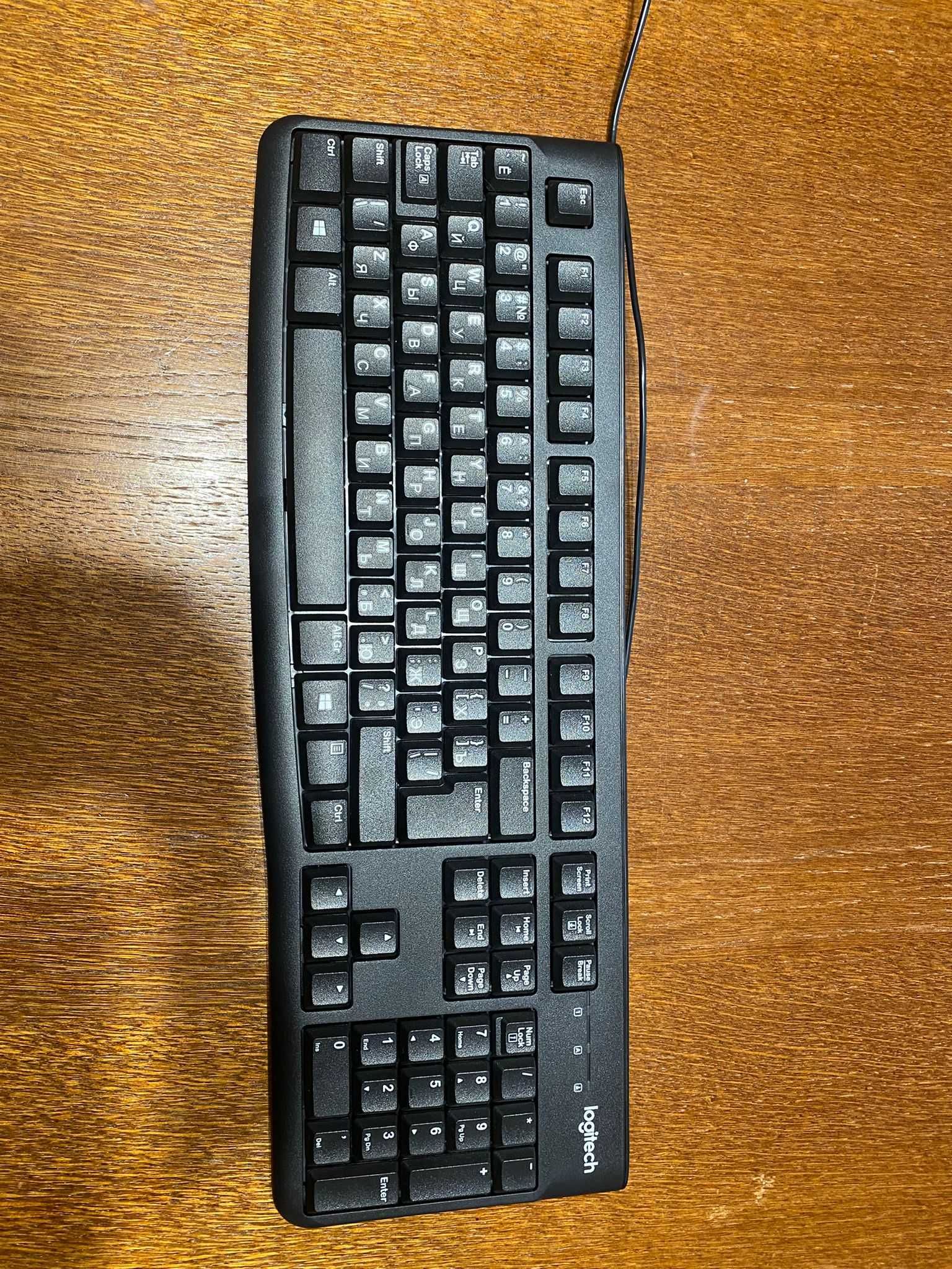 Klawiatura Logitech K120 ukraińska cyrylica