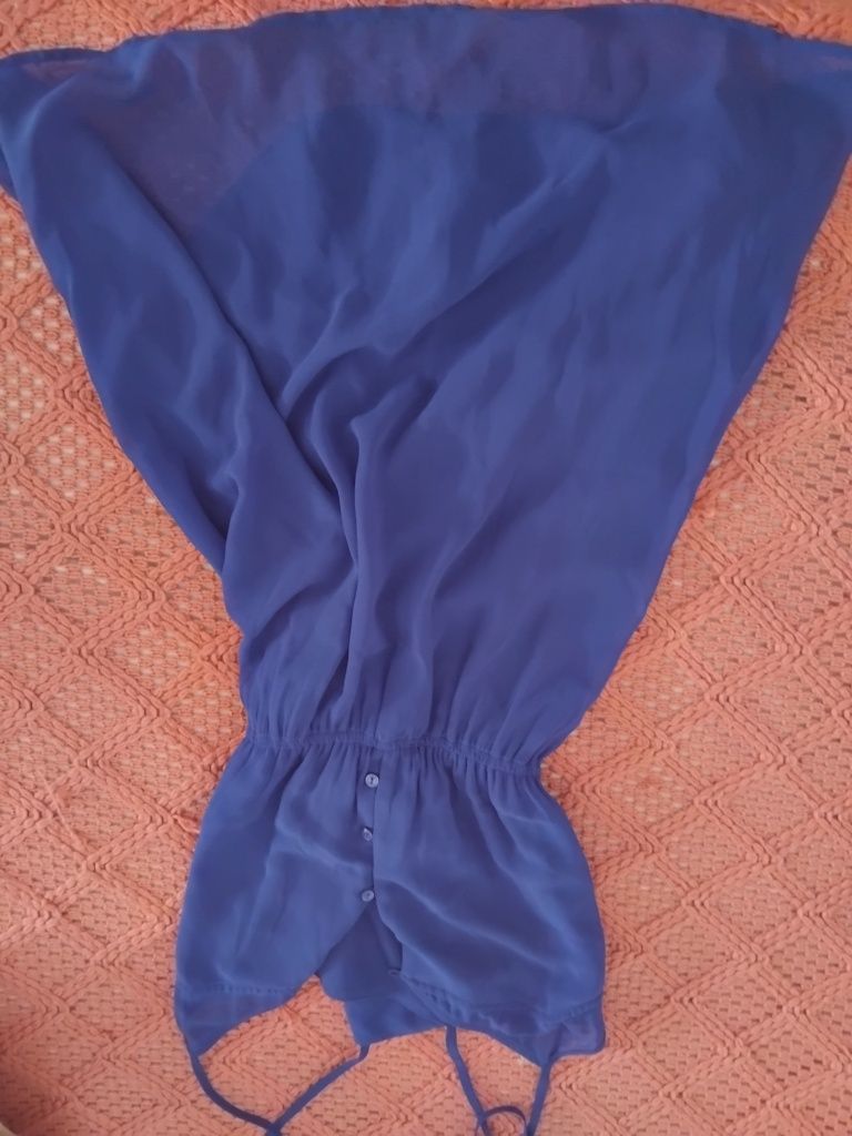 Vestido de verão azul