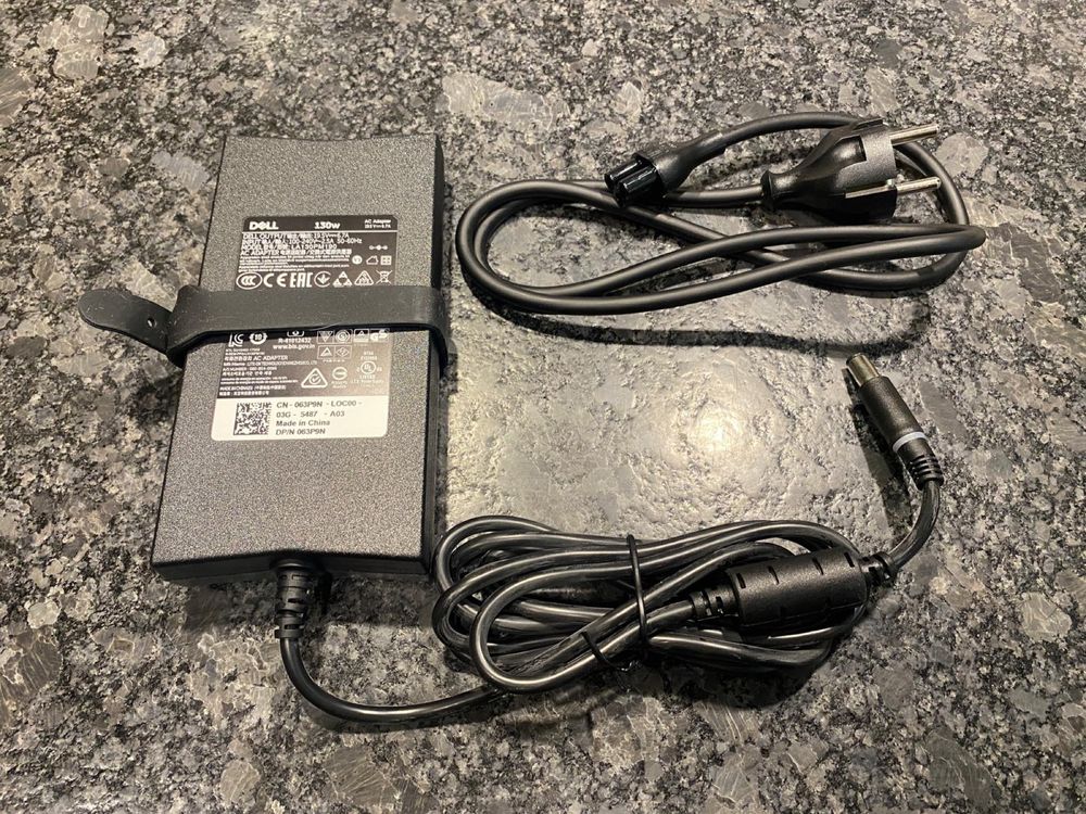 NOWY oryginalny zasilacz 130W z kablem DELL 19.5V 6.7A PIN DA130PE1-00