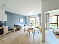 Miasteczko Wilanów - nowy apartament 2 pokojowy z balkonem