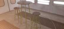 Conjunto mesa e cadeiras