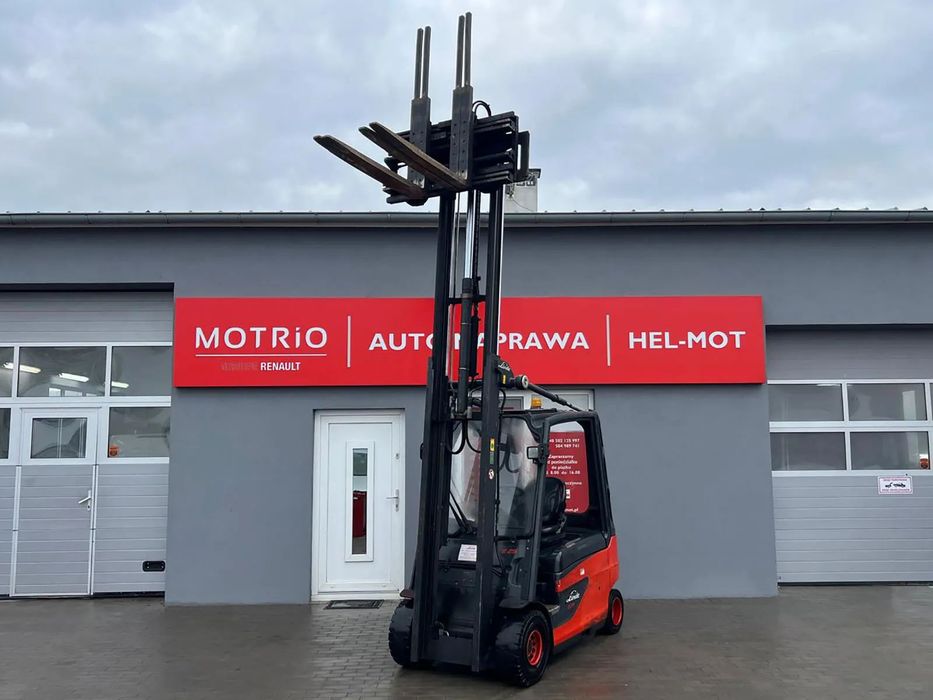 Linde Material Handling E25L-01  WÓZEK WIDŁOWY 2,5t, Elektryczny, Nowa Bateria, FV23%!