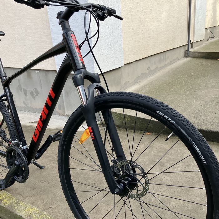 Мужской велосипед гибрид Giant Roam, колеса 28, гидравлика