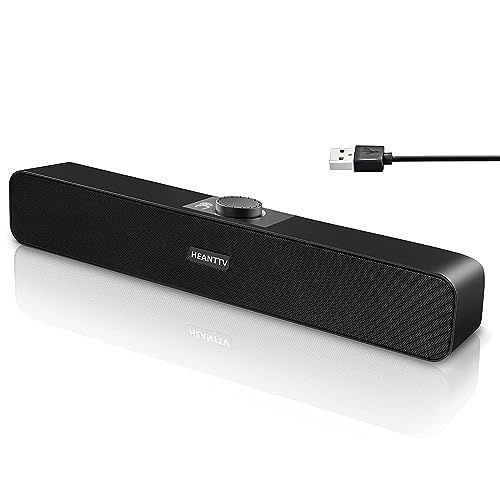 Soundbar HEANTTV HiFi z technologią Bluetooth 5.3 zasilany przez USB
