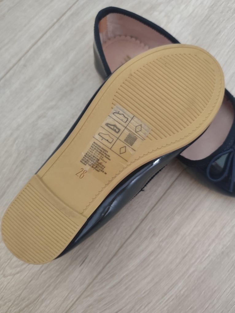 Baleriny granatowe  28 H&M