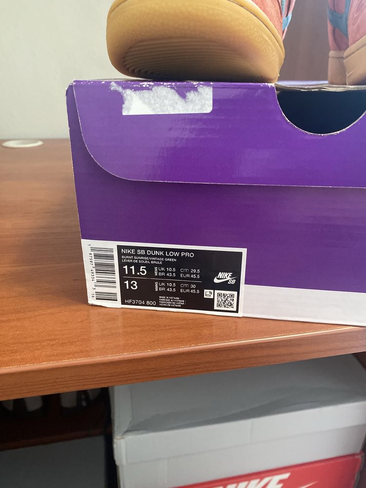 Новые ОРИГИНАЛ оригінал кроссовки кросівки Nike найк SB Dunk Low Pro