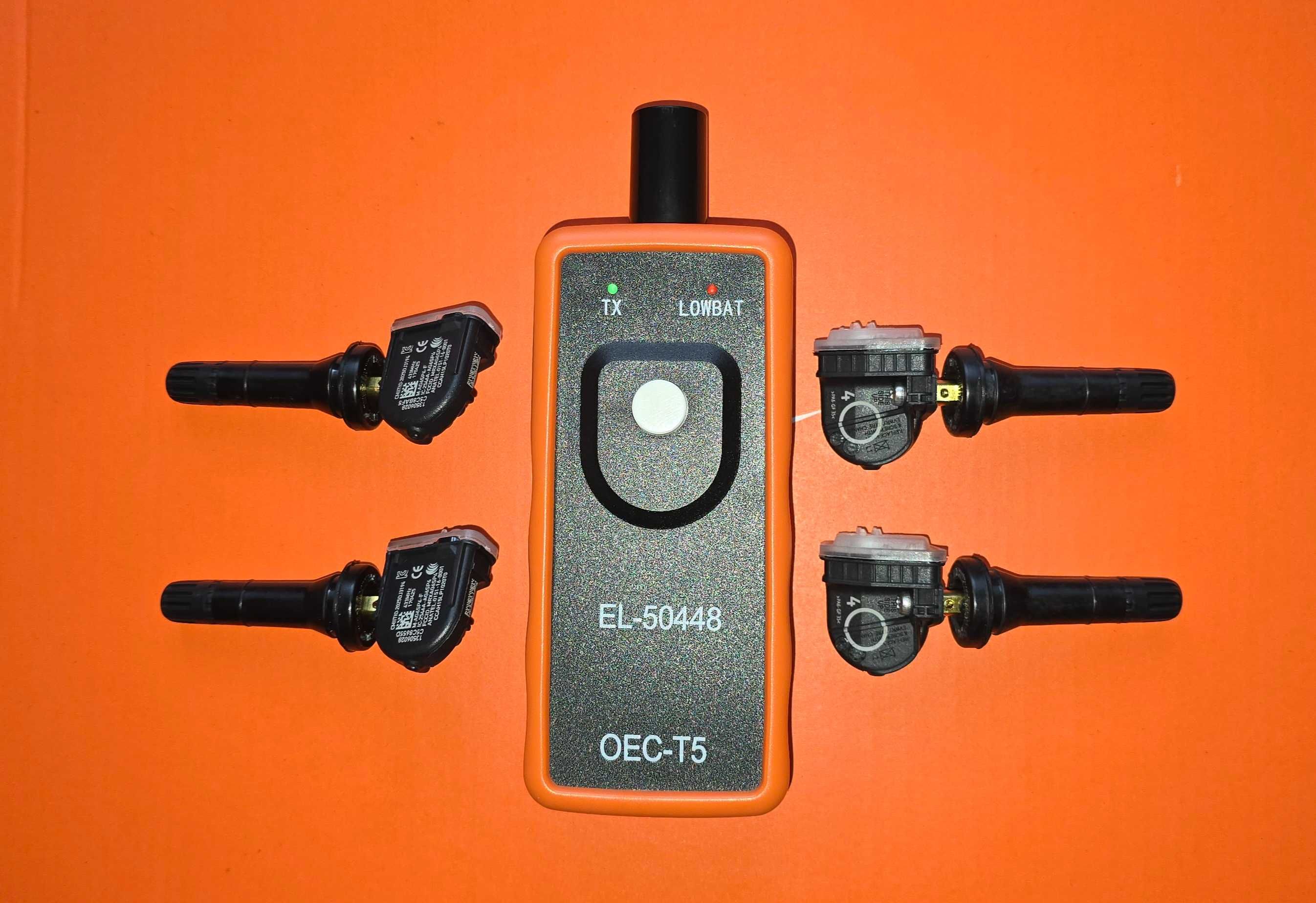 Czujnik ciśnienia TPMS 433 MHz OPEL CHEVROLET + Programator EL 50448