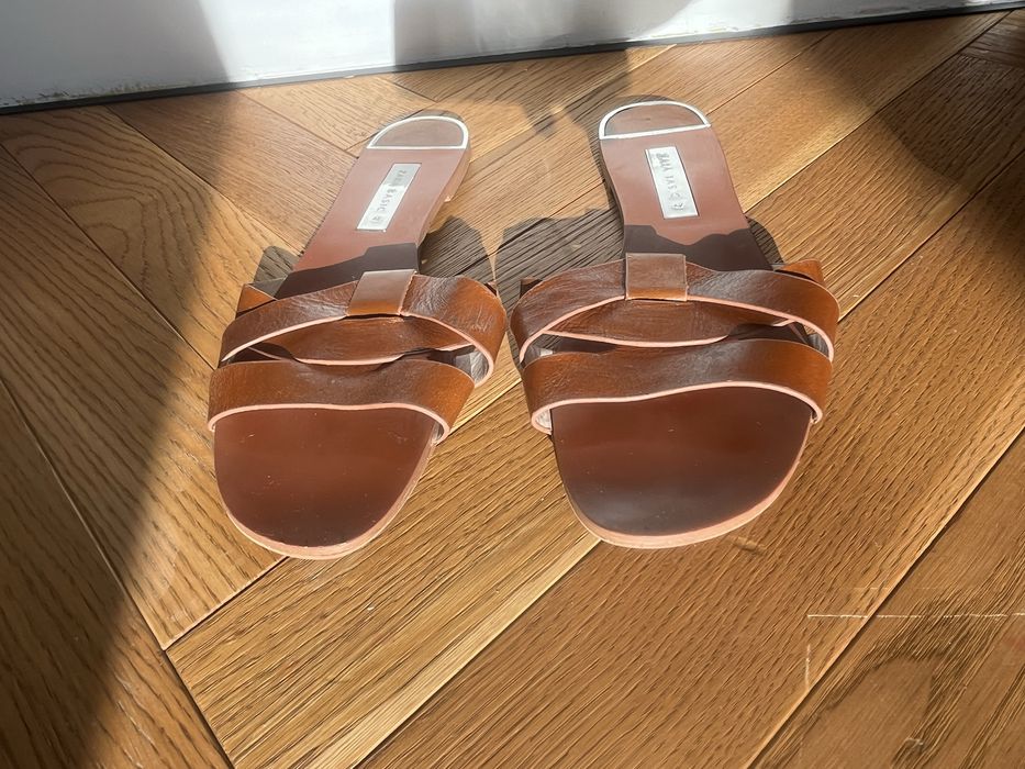 Oddam za darmo Zara 42 klapki sandałki najmodniejsze