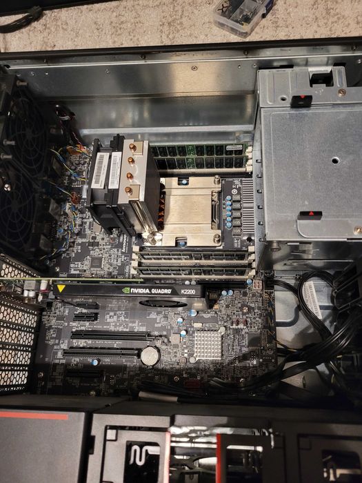 Komputer Intel Xeon E5-2673 V3/64GB DDR4/Quadro Nvidia/ThinkStation