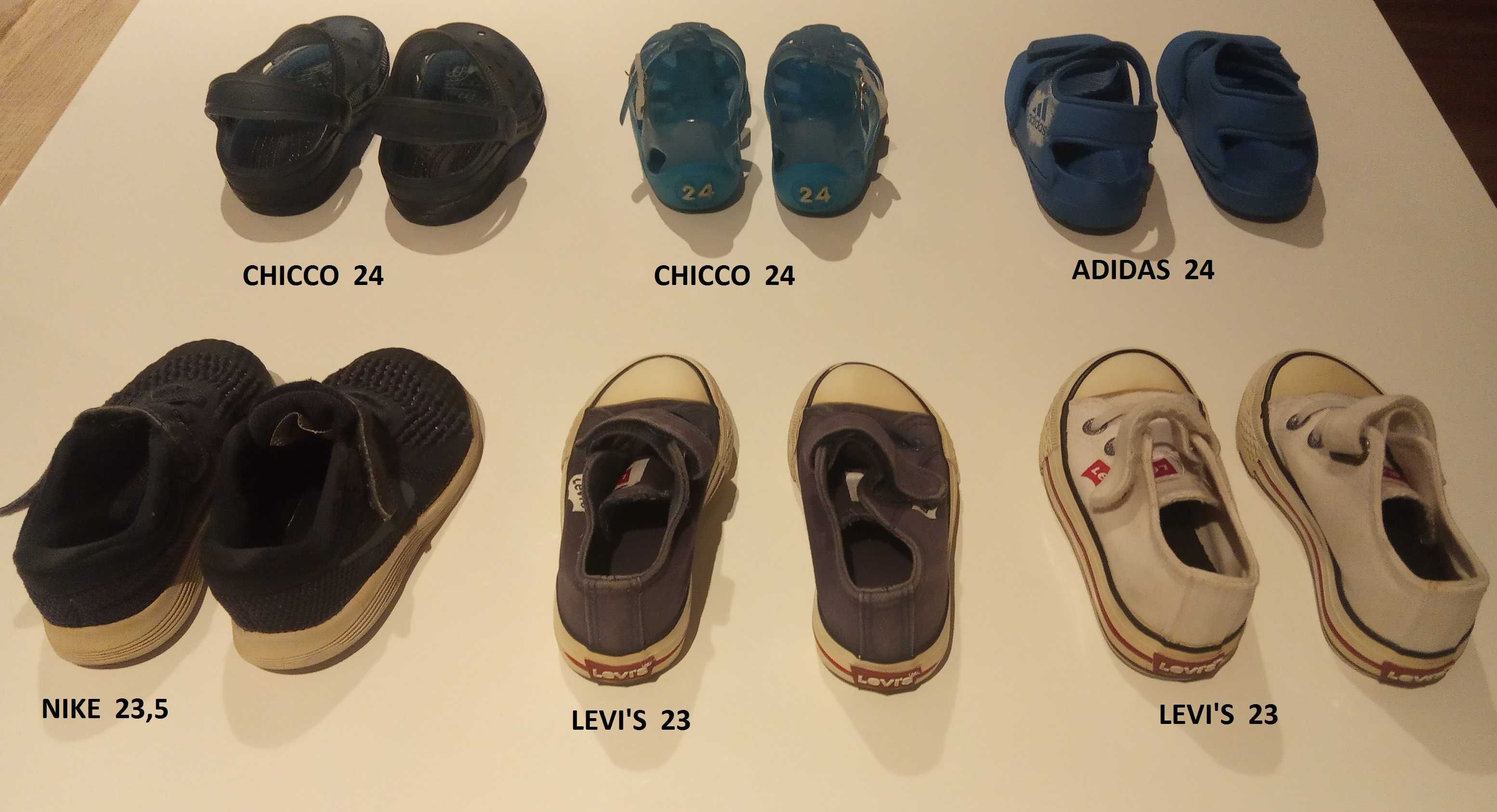 Sapatilhas e sandálias de menino