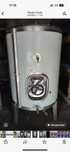 Cuba em Inox com porta 350 Litros