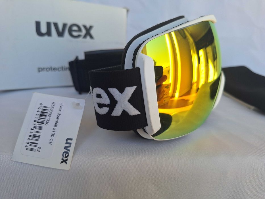 Gogle narciarskie Uvex Downhill 2100 CV White Matt S2