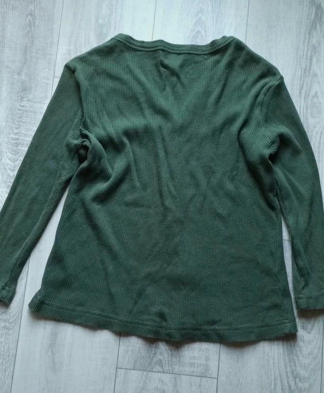 sweter sweterek narzutka prążkowany prążek zapinany na guziki 36 S