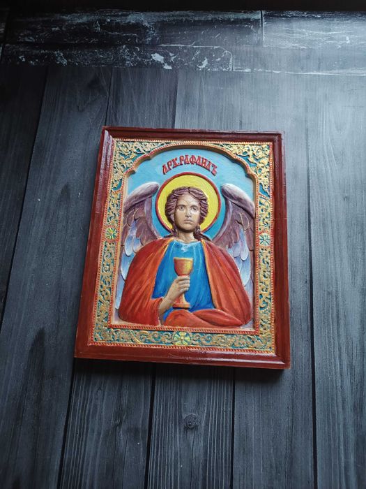 Икона Архангел Рафаил покровитель страждующих и врачей