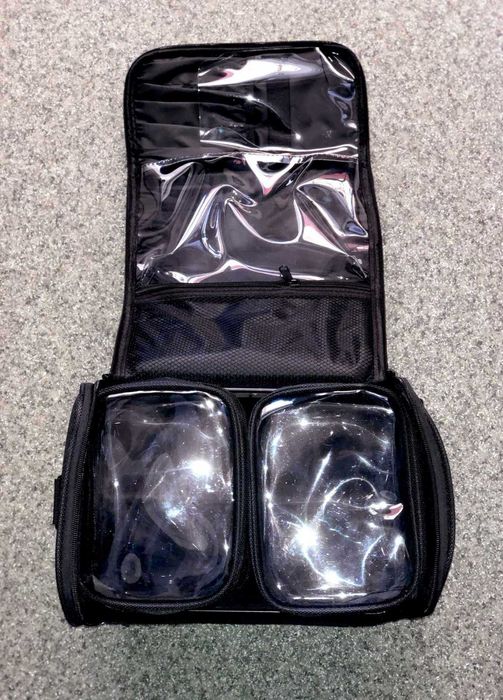 Сумка мастера бьюти- кейс съемные перегородками  косметичками эко кожа