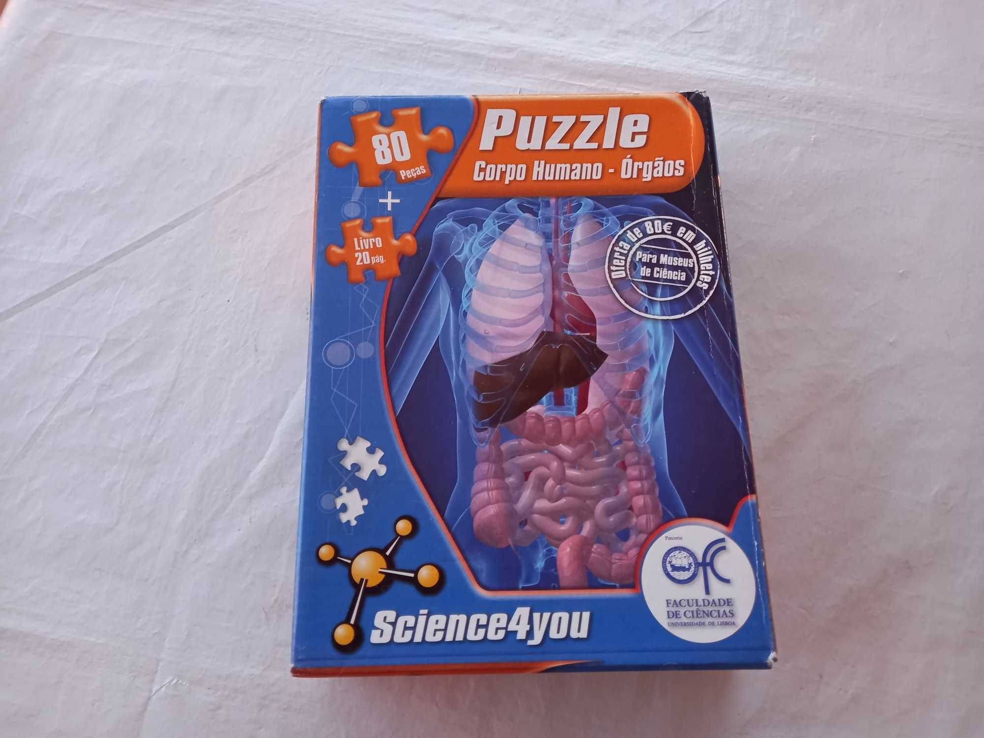 Brinquedo / PUZZLE Corpo Humano SCIENCE 4 YOU