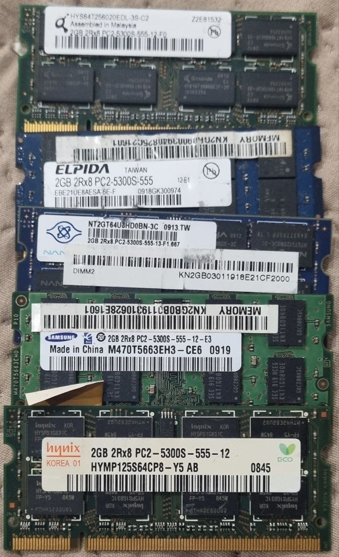 Оперативна пам'ять для ноутбука ddr2 2gb