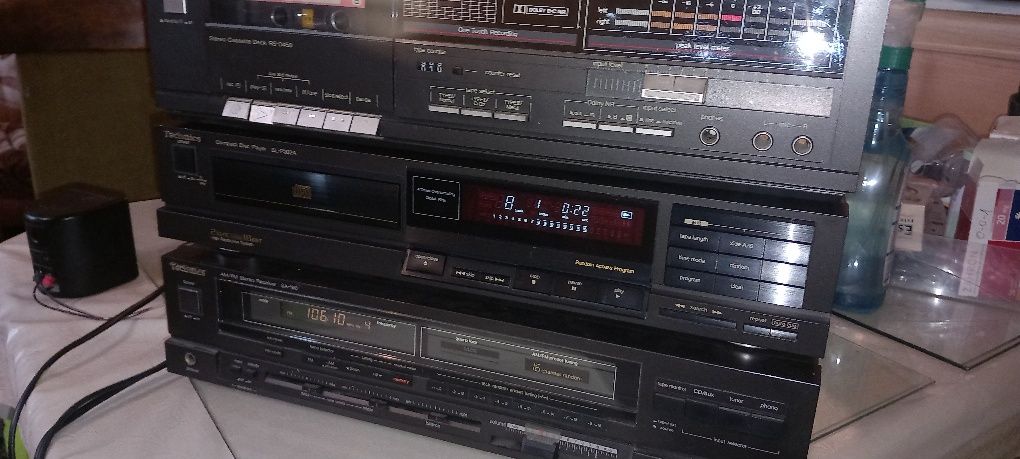 Technics Deck ,Amplituner, CD .