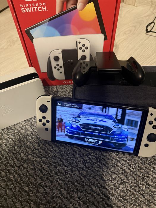 Nintendo switch oled  biała