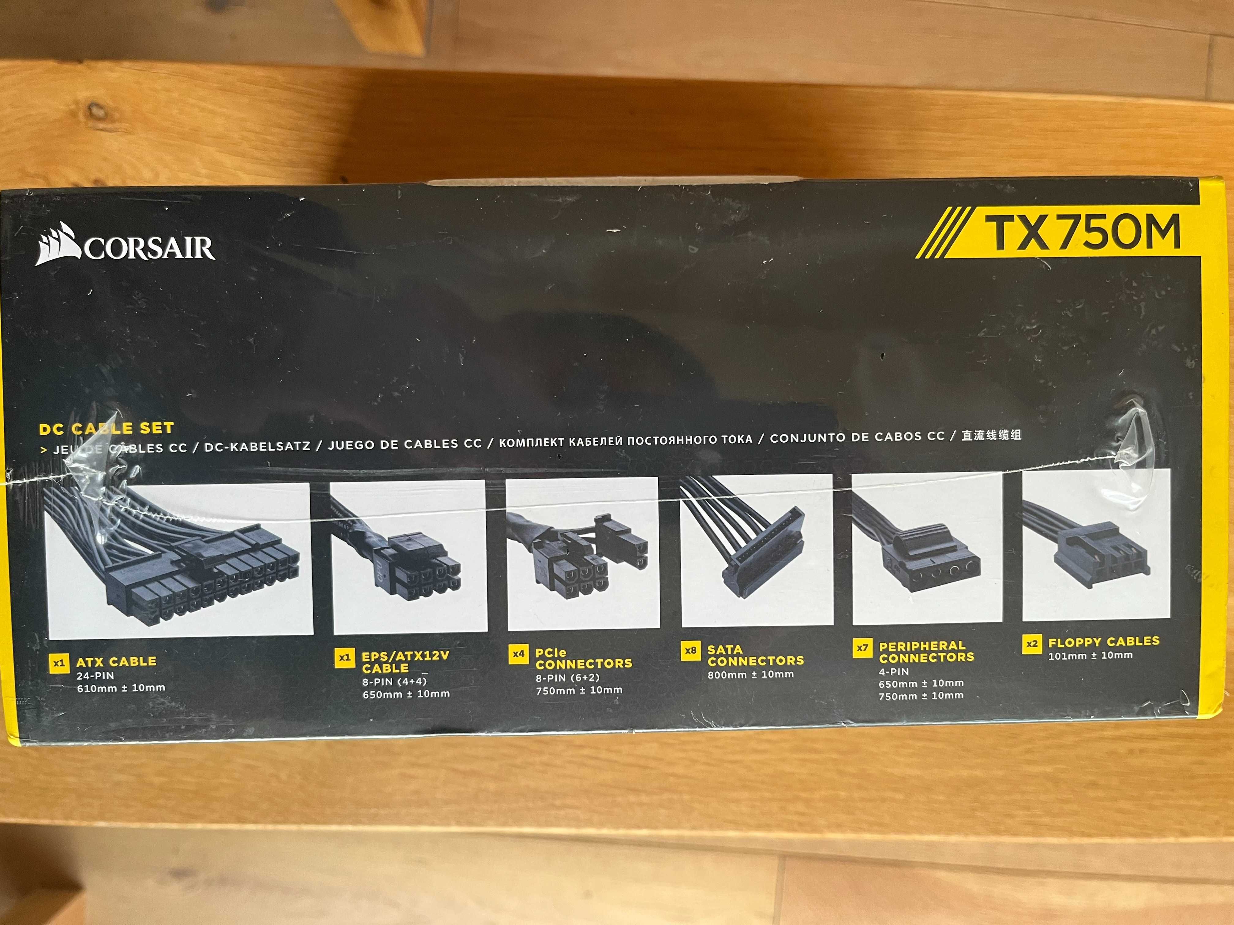 Zasilacz CORSAIR TX 750M 750W 80 Plus Gold