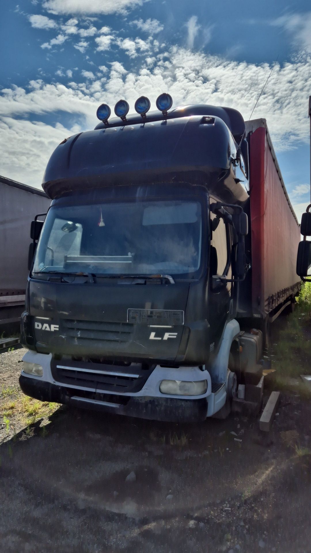 Daf lf 45 ciągnik, zestaw man tgl 8.250
