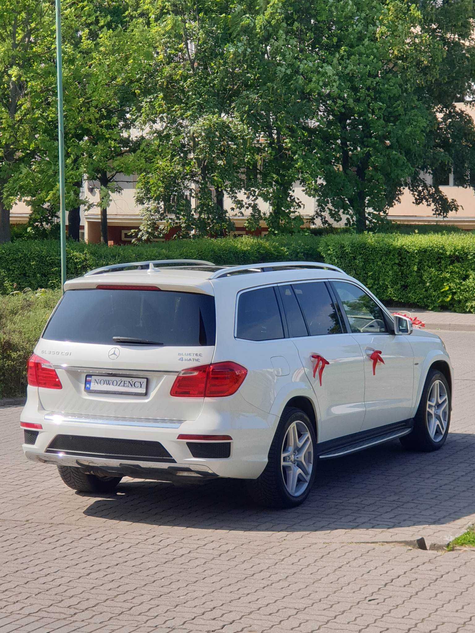 Samochód auto do ślubu Mercedes GL