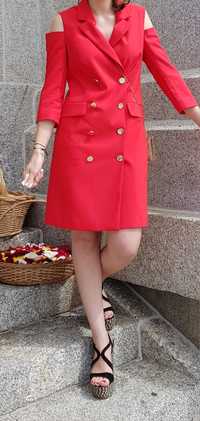 Vestido/Blazer Vermelho