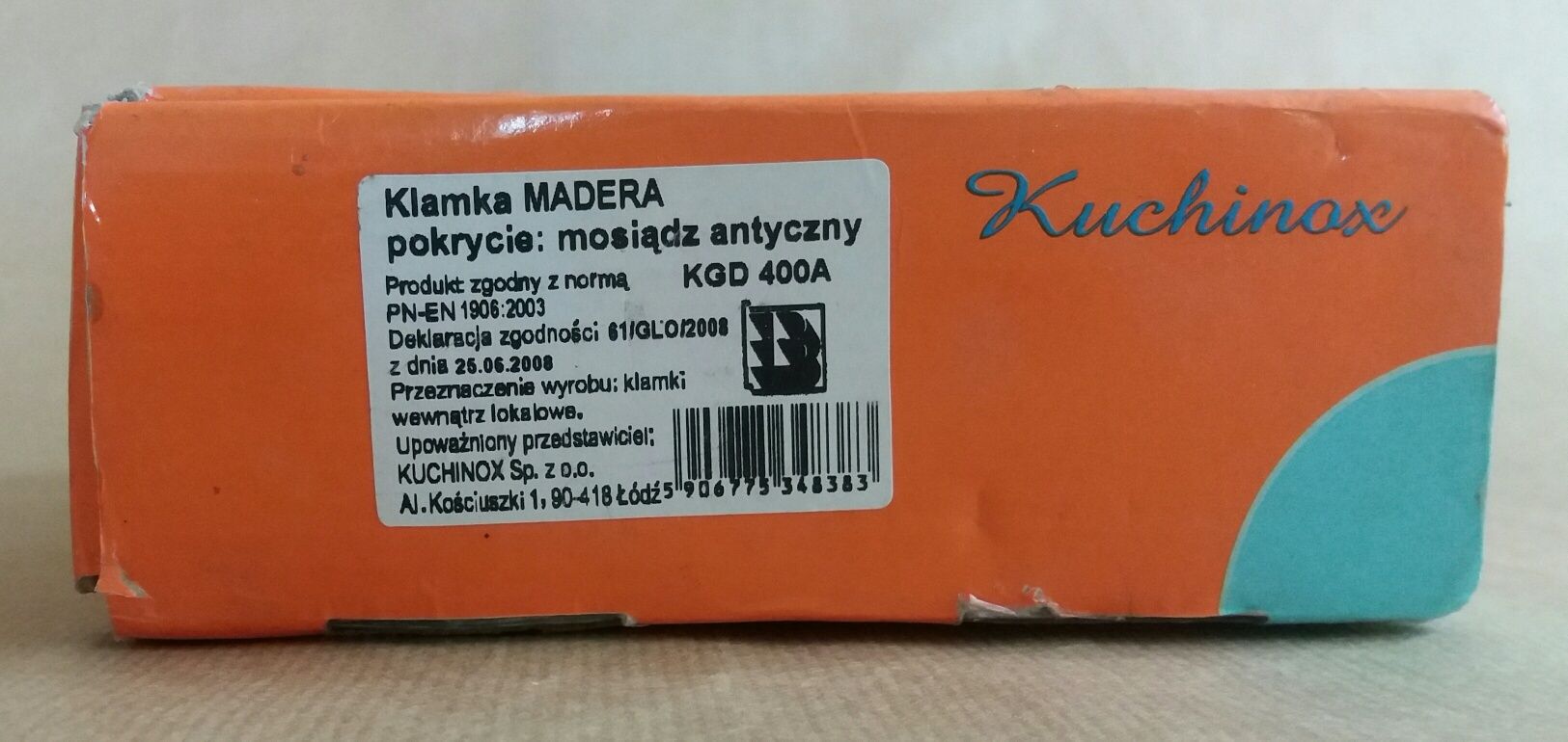 Klamka MADERA komplet szyld