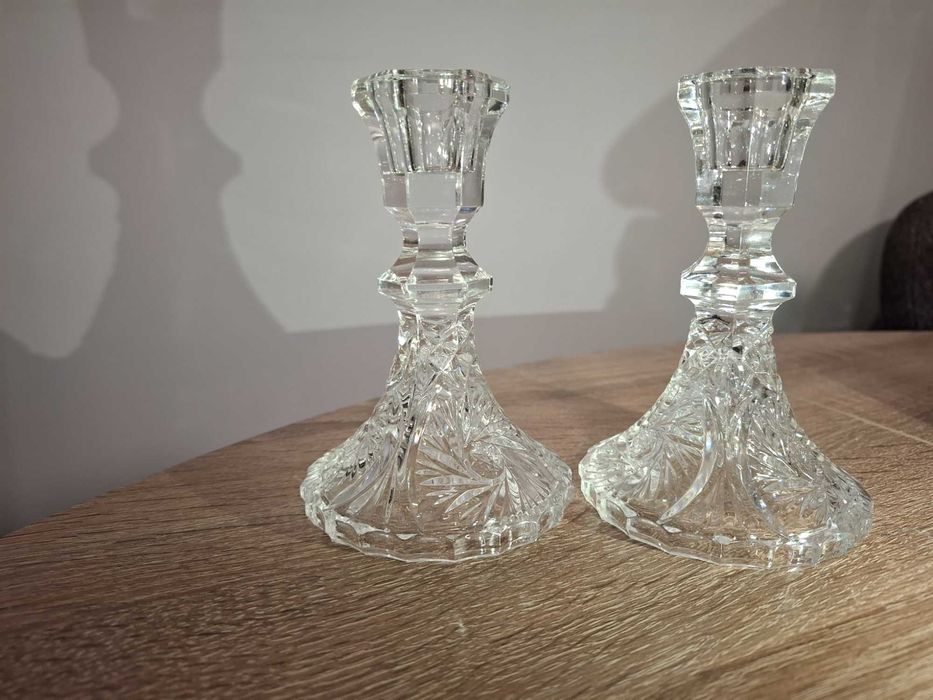 Świeczniki krysztalowe