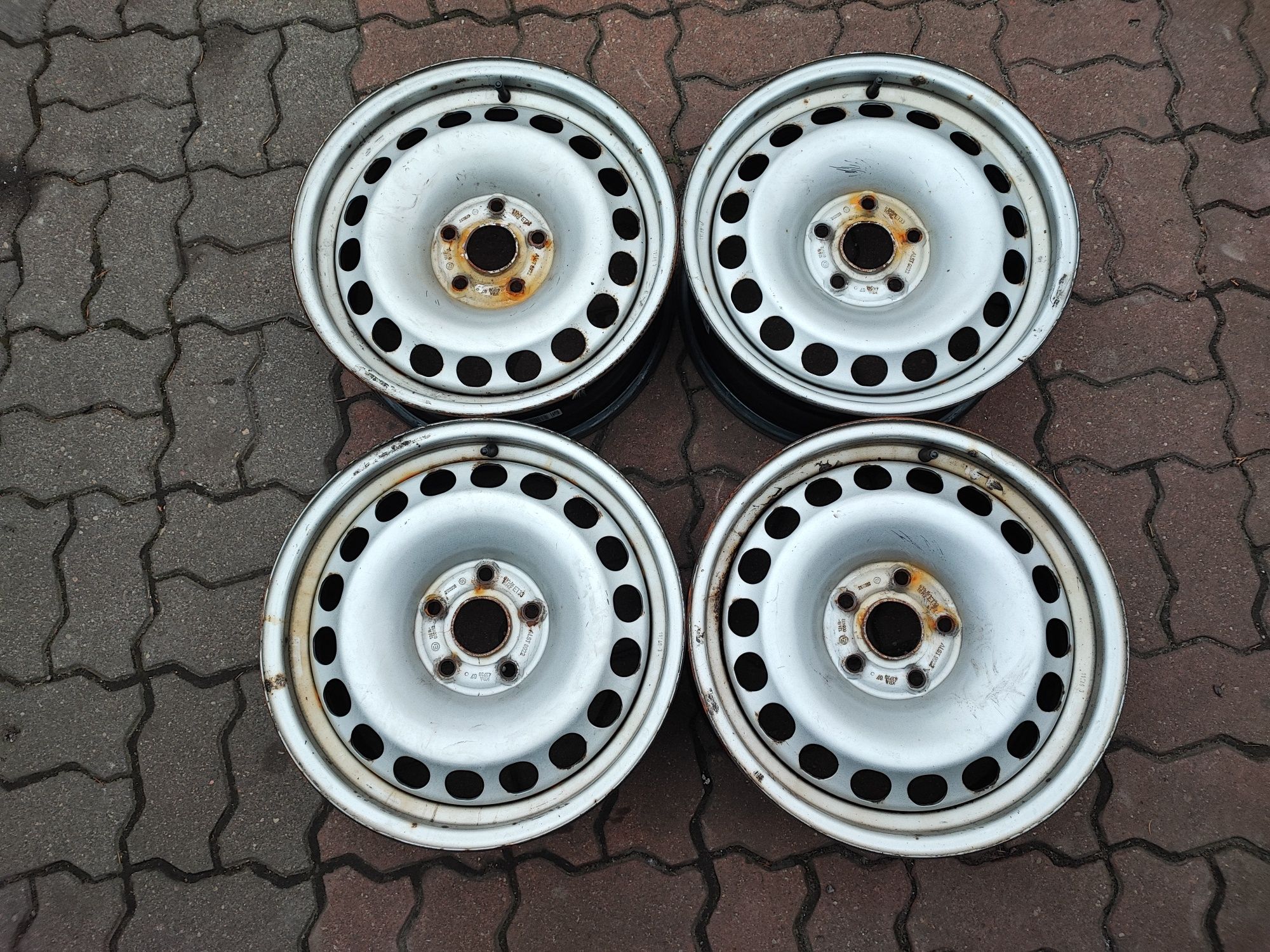 Felgi Stalowe VW Volkswagen 5x112 16" 6J ET 48 16 Skoda Audi Seat
