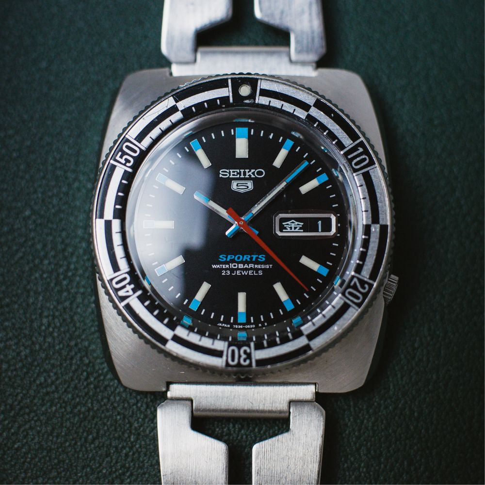 Relogio SEIKO Rally Diver 7S36 Vintage - Circa 1997