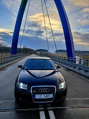 Audi a3, s-line  1.9 BKC , garażowany, doinwestowany,stan bdb