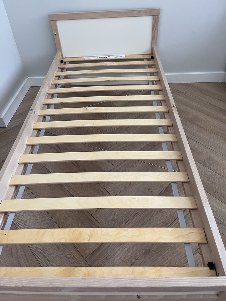 Łóżko ikea dziecęce 70x160 z materacem