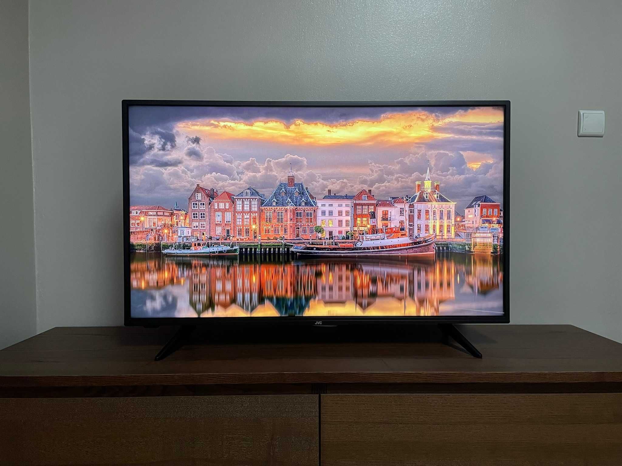 Telewizor LED 43" JVC LT43VA3000 4K Android TV WiFi BT DVB-T2 Nowy GW