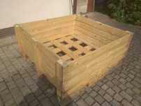Skrzyniopaleta  drewniana duża 170x160x60 możliwy transport