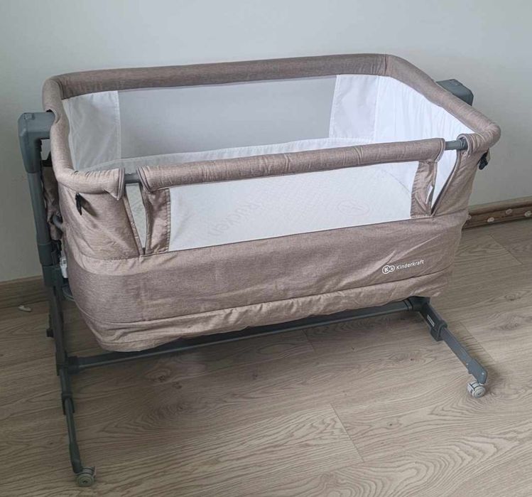 Łóżeczko kinderkraft neste grow beżowe