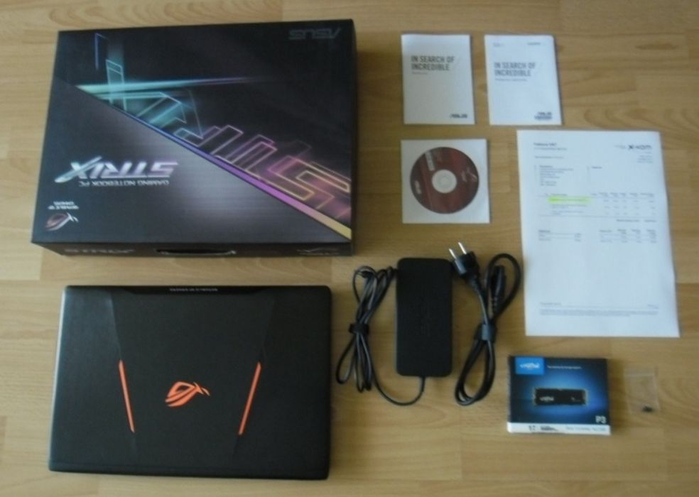 Notebook gamingowy ASUS ROG Strix GL553VD-FY033