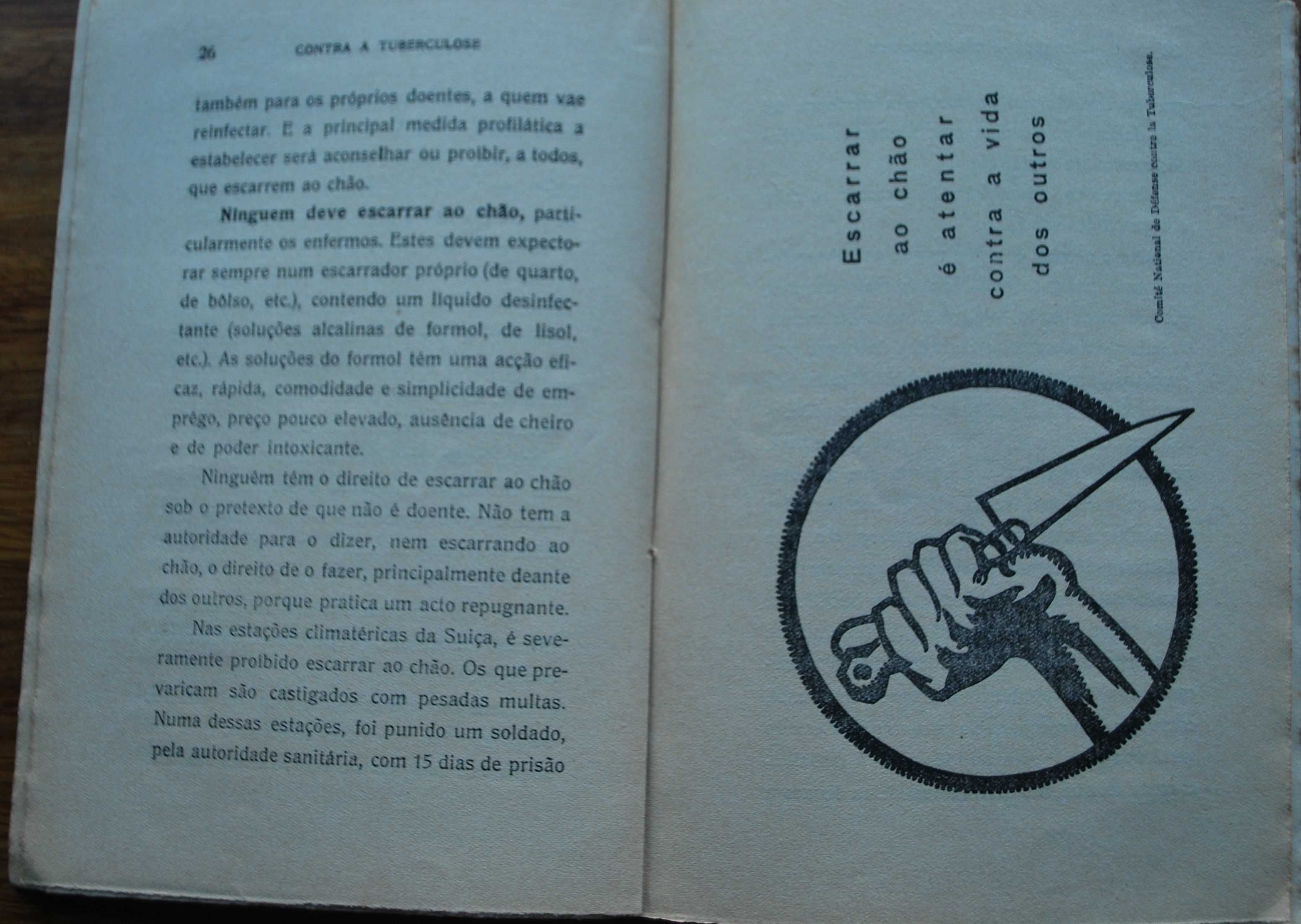 Contra A Tuberculose do Dr. Cardoso do Carmo - Ano de Edição 1927